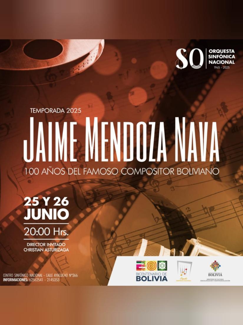 Jaime Mendoza Nava 100 años del Famoso Compositor Boliviano